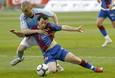Rafa Jord� fue quien consigui� en el minuto 65 la victoria de su equipo, pero fue expulsado.